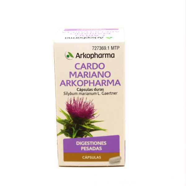 Cardo Mariano 45 Cápsulas Arkopharma - Farmacia Pharmadeje